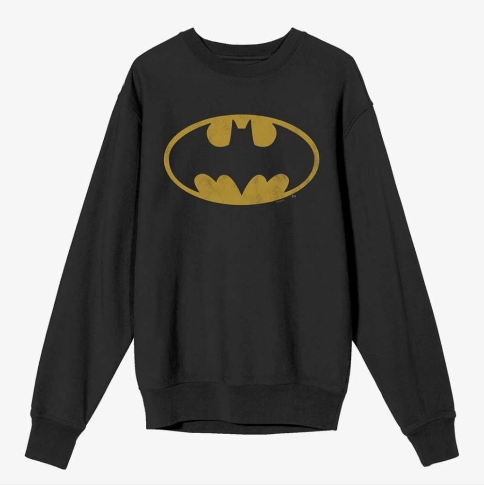2X Women's Black Batman Logo Sweater  Never Worn